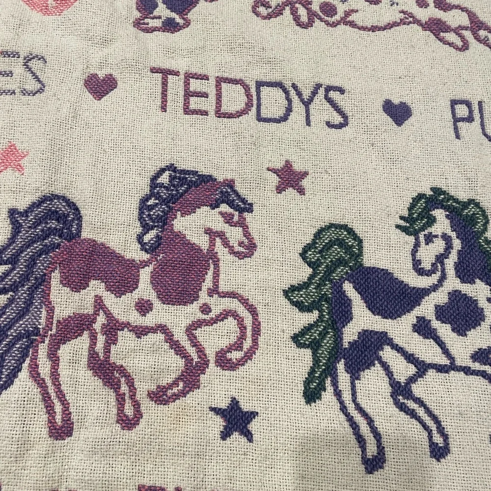 Vintage Pastel Baby or Children’s Blanket